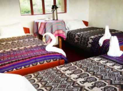 Triple Room in Llactapata Lodge